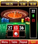 Microgaming based casino's offer Roulette on their mobile network
