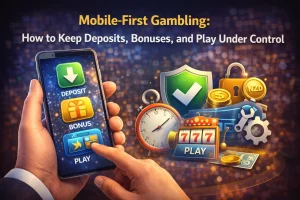 Mobile-First Gambling: How to Keep Deposits, Bonuses, and Play Under Control